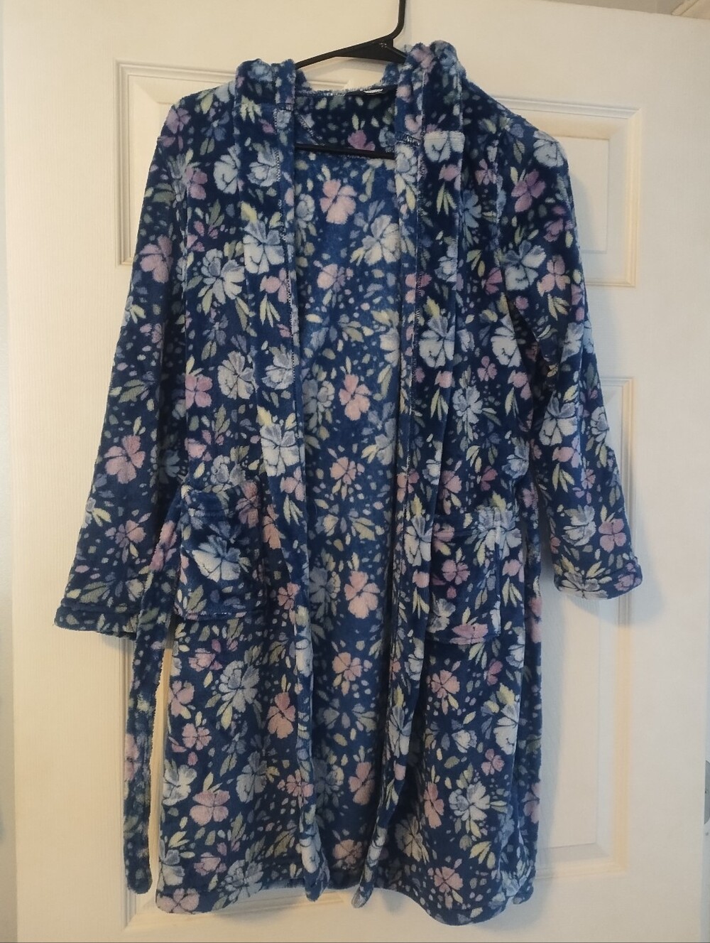 Lands End Hooded Fleece Robe